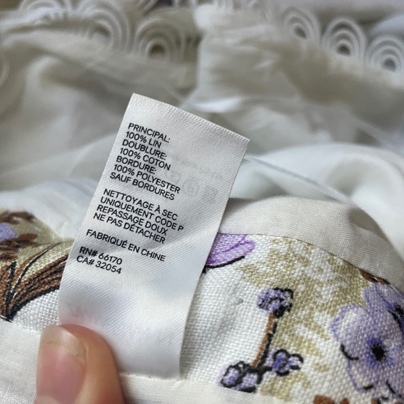 Zimmermann Jude Floral Linen Cut-out minidress - Picture 11 of 12